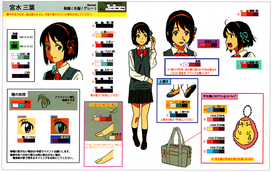 The Pre Production Of Anime 3 Design Work Sakuga Blog