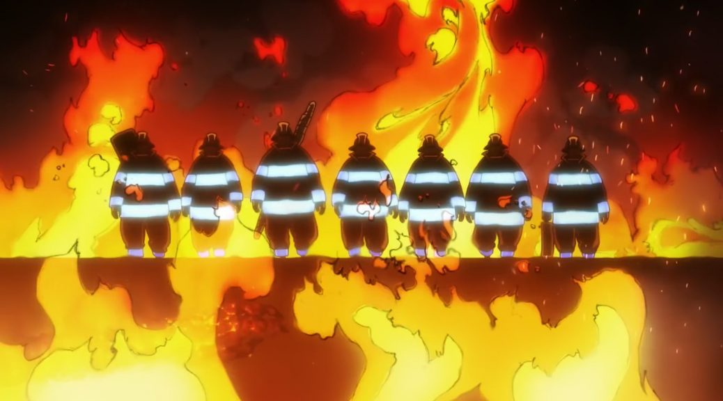 FIRE FORCE STATION  Anime background, Scenery, Fire