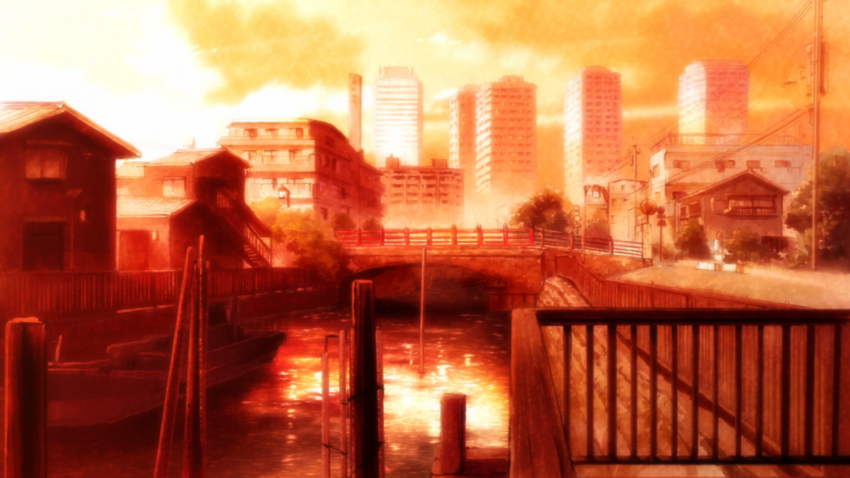 Orange anime aesthetic HD wallpapers | Pxfuel